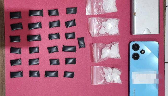 Warga Cibeureum Dicokok Polisi, Sabu Hampir 50 Gram Diamankan