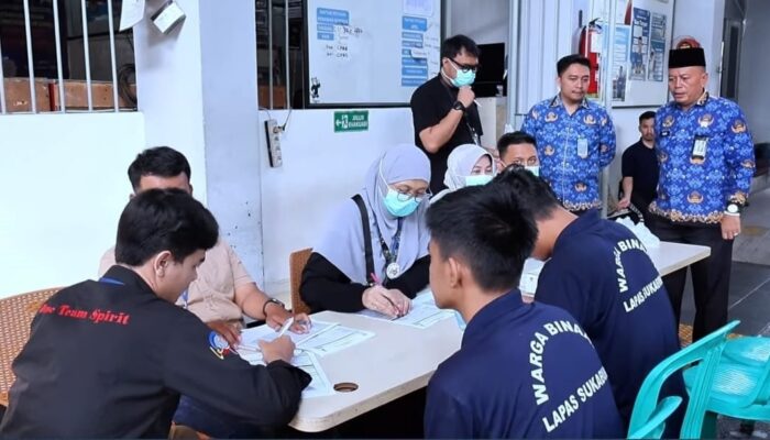 Sinergi Lapas dan Puskesmas, Warga Binaan Dapat Layanan VCT
