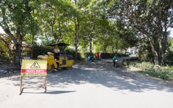 Perbaikan Jalan Prana, Mobilitas Warga Tetap Terjaga