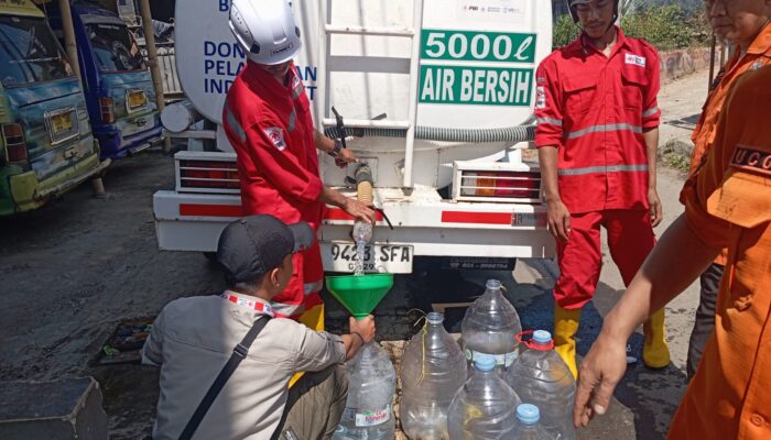 Atasi Krisis Air, BPBD Kota Sukabumi Bergerak Cepat