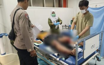 Tabrakan Dua Motor di Jampangkulon, Tiga Orang Terluka