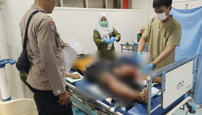 Tabrakan Dua Motor di Jampangkulon, Tiga Orang Terluka