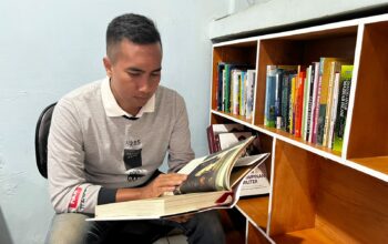 KNPI Kota Sukabumi Hadirkan Pojok Baca Literasi di Gedung Pemuda