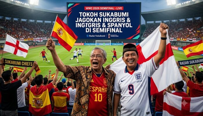 Tokoh Sukabumi Jagokan Inggris dan Spanyol di Semifinal