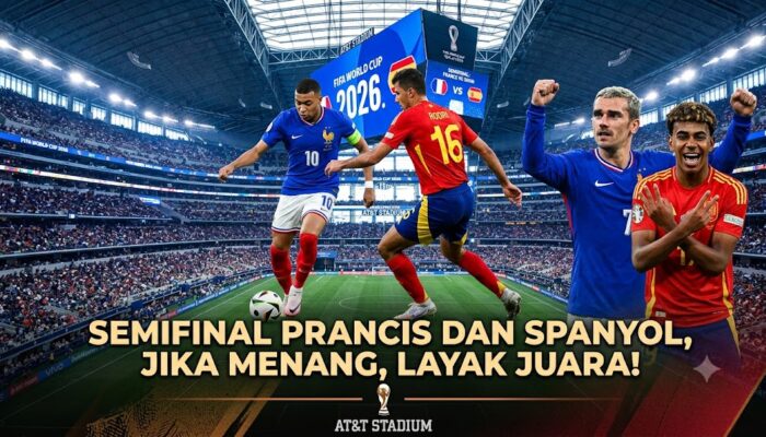 Semifinal Prancis dan Spanyol, Jika Menang, Layak Juara!