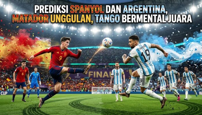 Prediksi Spanyol dan Argentina, Matador Unggulan, Tango Bermental Juara