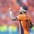 Selebrasi gol pemain Belanda, Memphis Depay (c) AP Photo/Ebrahim Noroozi